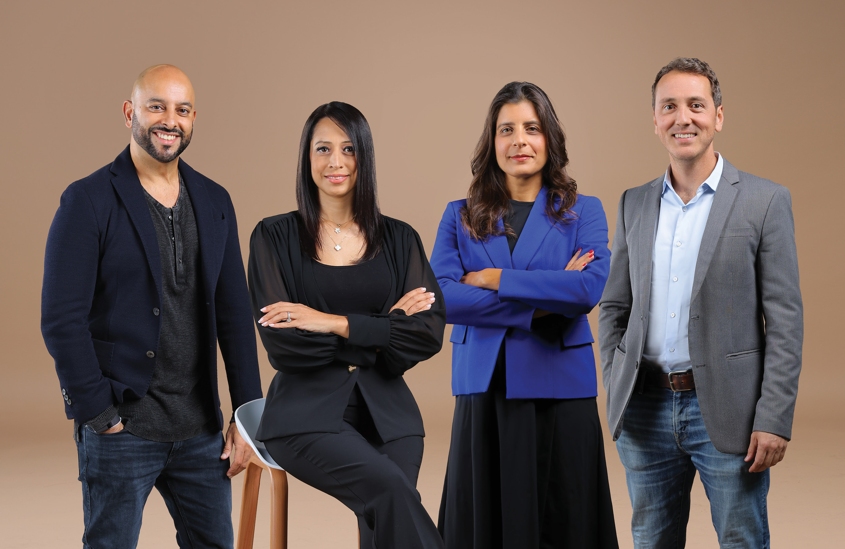 Suneel Gokhale , Sonia Gokhale, Sonia Weymuller, Tammer Qaddumi