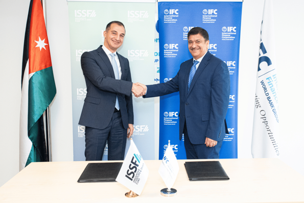 ISSF and IFC Middle East have signed a Memorandum of Understanding (MoU) to collaborate on promoting entrepreneurship and sustainable private sector development in Jordan.